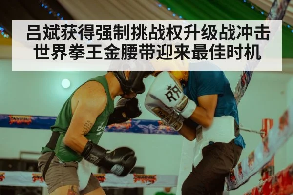 吕斌获得强制挑战权升级战冲击世界拳王金腰带迎来最佳时机